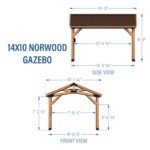14x10 Norwood Gazebo - Image 2