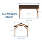 16x12 Norwood Gazebo - Image 2