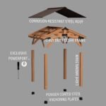 10x10 Norwood Gazebo - Image 11